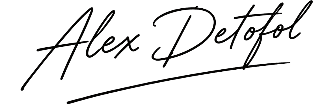Assinatura manuscrita: Alex Detofol
